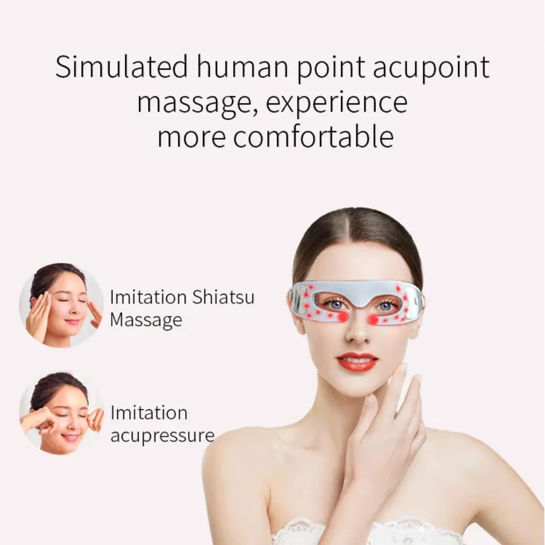 Red Light Therapy Eye Massager